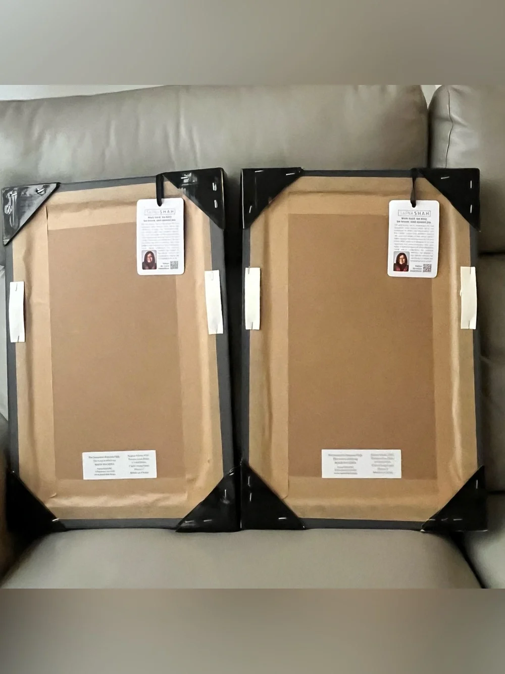 💀✨ Sapna Shah Wall Art NWT- Set of 2- The Introvert & The Overthinker skeletons